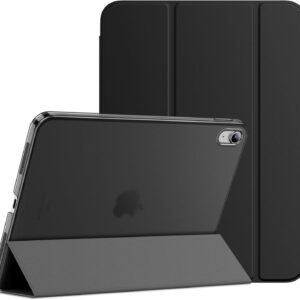 Case for iPad 10.9" 2025/2022 (11 gen) Smart Cover Case with Stand and Auto Sleep/Wake - Black